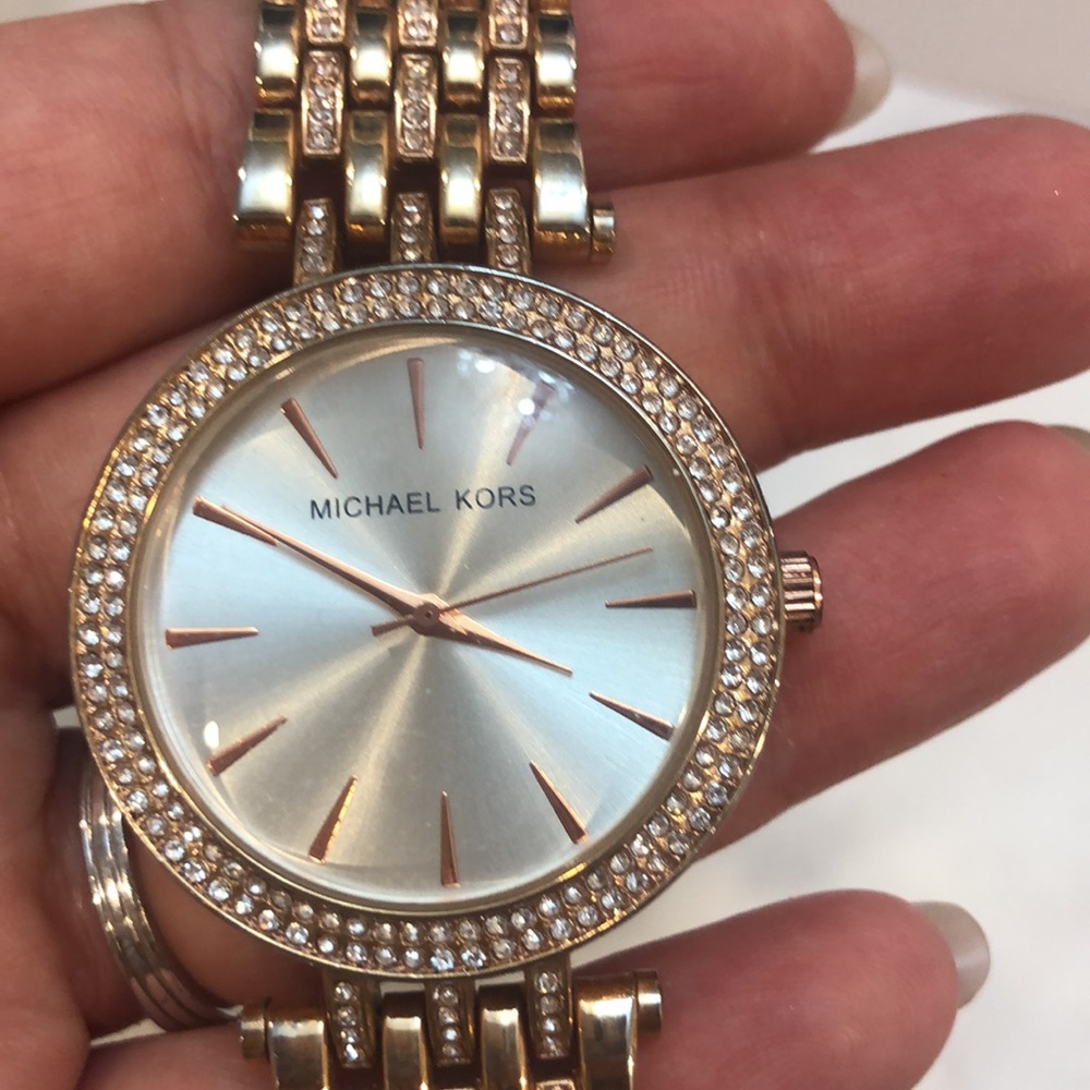 Authentic Micheal Kors Rose Gold watch